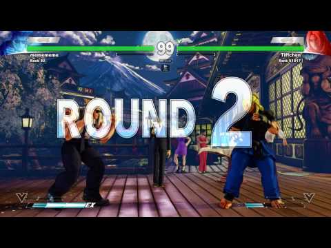 SFV~ Guile (MCZ Daigo Umehara) vs. Ken (Tiffchen) HD