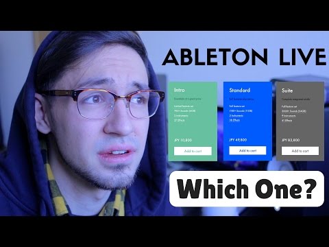 Which Ableton Live Should You Buy? Intro? Standard? Suite?