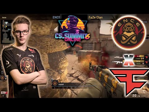 🇫🇮 ENCE xseveN ON FIRE vs 🇪🇺 FaZe DUST2 POV HIGHLIGHTS - cs_summit 6