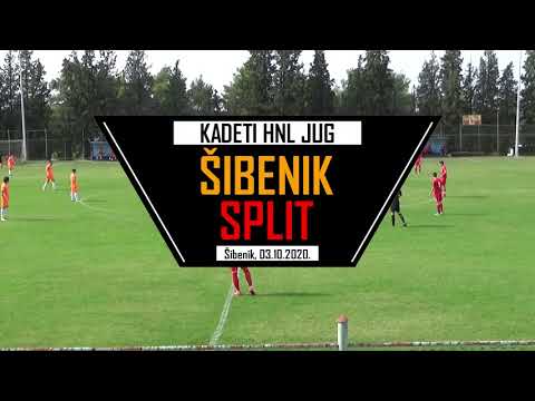 KADETI HNL JUG: ŠIBENIK - SPLIT 1:5, 03.10.2020.