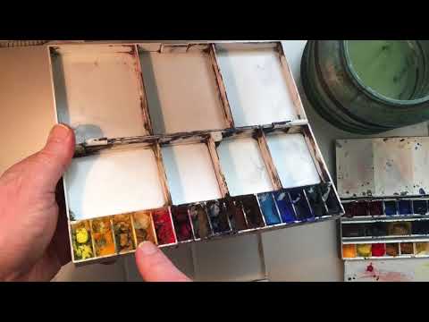 Watercolour product review, liz deakin and jusku plastic pal...