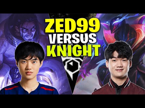 ¡DE ESA DOMADA NO VUELVE! *KNIGHT VS ZED99* ¿EL MEJOR MID DE WORLDS VS EL MEJOR OTP ZED DEL MUNDO?