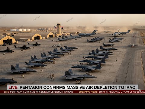 5 Minutes Ago! Iran Suffers a Major Defeat After the US Deploys Its Entire Air Fleet to Iraq | Here'