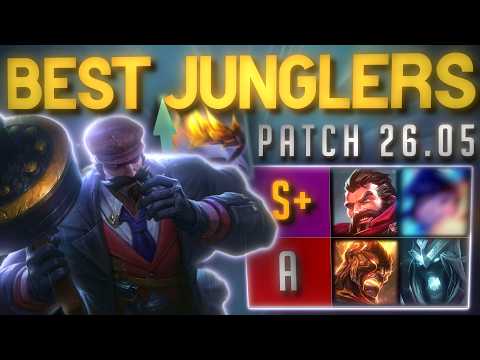 JUNGLE TIERLIST PATCH 26.05 (NEW OP PICKS)
