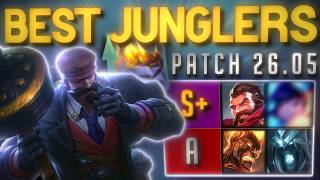 NEW JUNGLE TIERLIST BROKEN PICKS S16