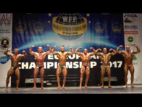 Comparisons - Men Super Body - WFF European Championship 2017