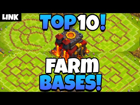 10 Insanely Effective TH10 Farming Bases