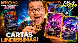 LEAGUE OF LEGENDS TEM CARTAS LINDAS - RIFTBOUND TCG