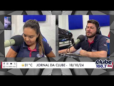 Jornal da Clube - 18/10/24 - Edição do Almoço