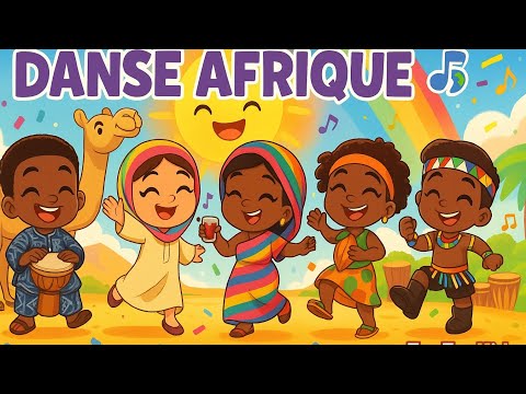 Danse Afrique 💃🌍 | Comptine africaine joyeuse pour enfants | TamTamKids