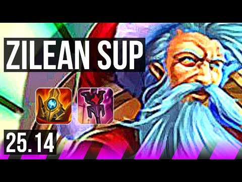 ZILEAN & Jinx vs CAMILLE & Corki (SUP) | 2/3/19, 500+ games | KR Grandmaster | 25.14