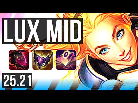 LUX vs ORIANNA (MID) | Legendary, 44k DMG | EUW Master | 25.21