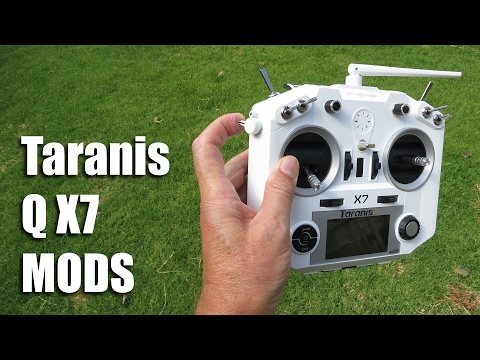 Taranis Q X7 mods