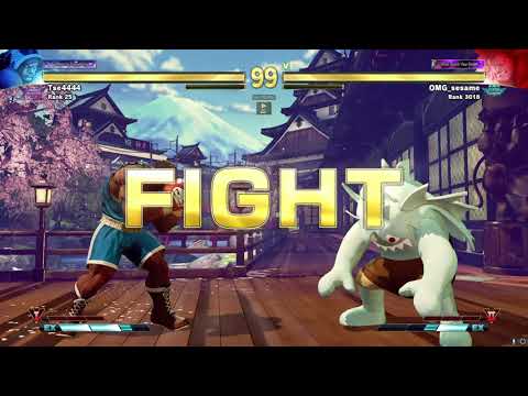SFV AE 3.5 Tse4444 (Balrog) vs OMG_sesame (Blanka)