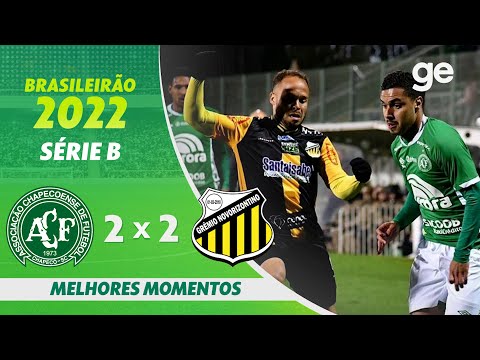 Gols e lances de Chapecoense x Novorizontino