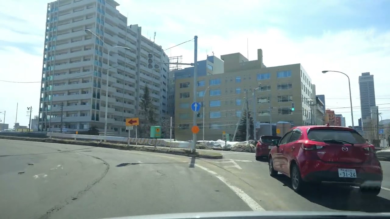札幌駅 南口～中山峠～喜茂別町 [ 4K/60fps] 創成川通 → 豊平川通 → 国道230号（車載動画 2024ドライブ）