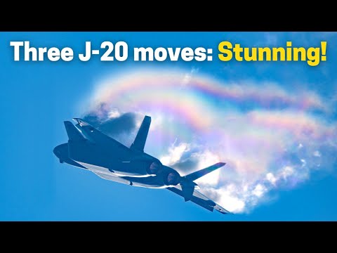 J-20's three tricks stunned everyone! Chinese stealth fighter shows off new moves in Zhuhai Airshow