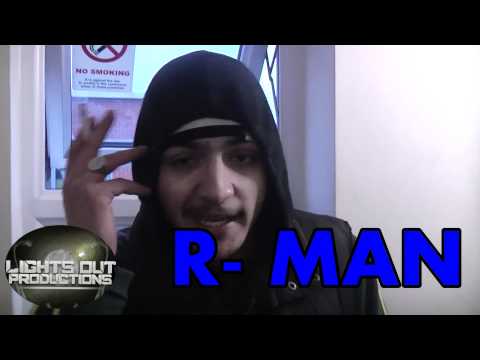 ★Lights Out Productions. R-Man Quick Freestyle ★