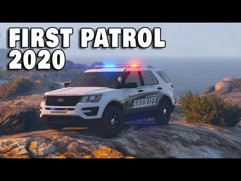 My First Patrol of year 2020 - GTA 5 LSPDFR POLICE MODS