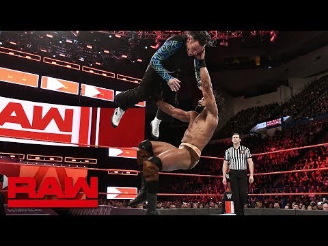 Jinder Mahal vs. Jeff Hardy - United States Championship Match: Raw, April 16, 2018
