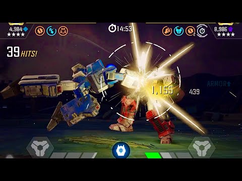 A Challenging Base! — 45k Base Raid w/ Maxed Out 4 Star Mods — Transformers: Forged to Fight