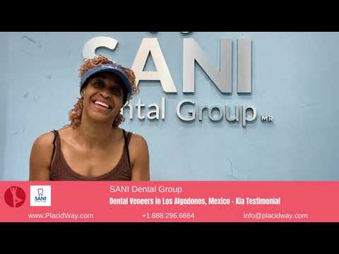 Kia's Journey to a Radiant Smile with Dental Veneers in Los Algodones, Mexico by SANI Dental