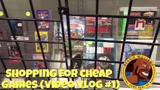 Shopping for cheap games (video vlog #1)
