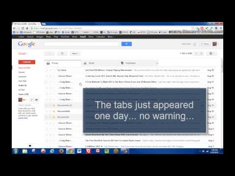 Gmail Changes - Inbox tabs and smaller compose window Video