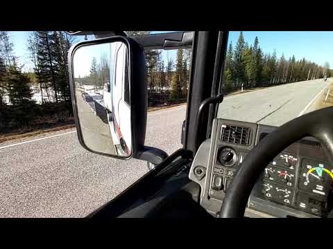 Scania 144 / Straight pipe sound and smoke