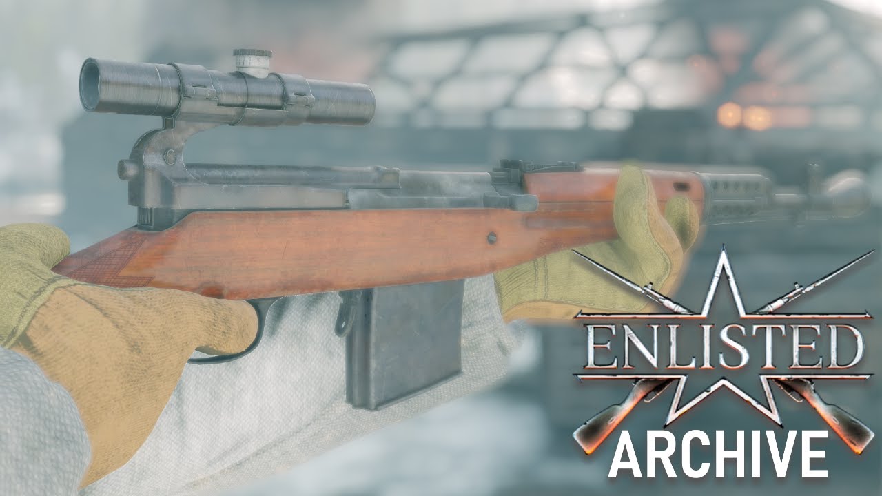 Enlisted Showcase - Tokarev SKT-40 (PU Scope)