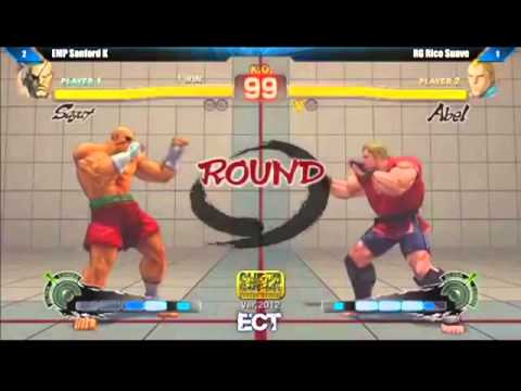 East Coast Throwdown 2014: SSFIV AE2012 - Sanford VS Rico Suave (FT7)