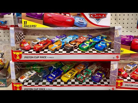 New Disney Cars Piston Cup 11 Pack - TOY HUNT, Monster Jam, Nascar Authentics - TOILET PAPER is BACK