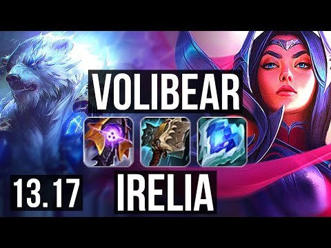 VOLI vs IRELIA (TOP) | Legendary, 14/3/5, Rank 13 Voli | KR Grandmaster | 13.17