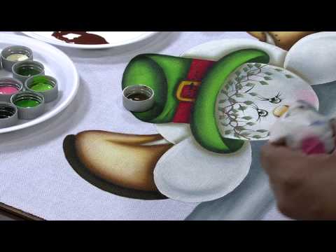 Mulher.com 04/10/2013 Luciano Menezes - Pintura boneco de neve Parte 2/2