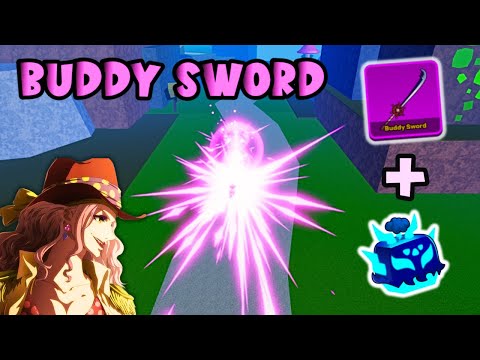 🔥ESSA BUILD DE BUDDY SWORD É MUITO ROUBADA☠️ Blox fruits (roblox, pvp)