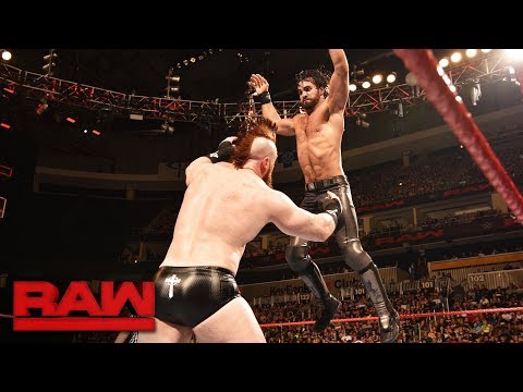 Seth Rollins vs. Sheamus: Raw, July 31, 2017
