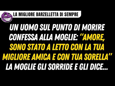 LA MIGLIORE BARZELLETTA DI SEMPRE | Il Tradimento | Tante Risate con tante Barzellette Divertenti