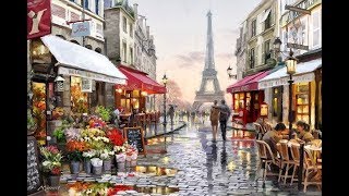 Richard Macneil paintings ✽ Secret Garden / Sometimes When It Rains