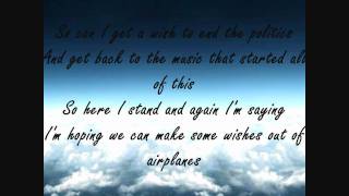 New Hollow - Airplanes - Lyrics