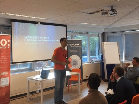 Messaging Patterns in Event Driven Microservice Architectures