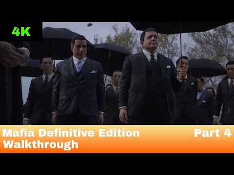 Mafia Definitive Edition Walkthrough Part 4 - (Xbox Series X) HD 4K60FPS (No Commentary)
