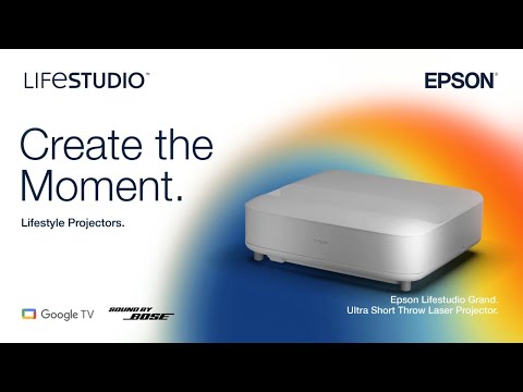 Lifestudio Grand Ultra Short Throw Laser Projector – White – 4K