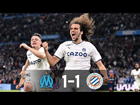 OM 1-1 Montpellier • 𝗟𝗲 𝗿𝗲́𝘀𝘂𝗺𝗲́ 𝗱𝘂 𝗺𝗮𝘁𝗰𝗵 (les buts de Nordin et Guendouzi) • HD
