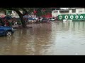 Rain water flooding Gordons streets 13/10/23