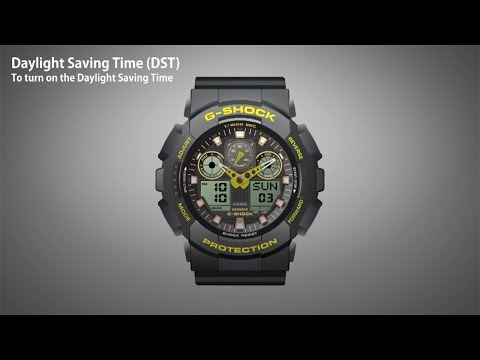 Laikrodis Casio G-Shock GA-100B-4AER video