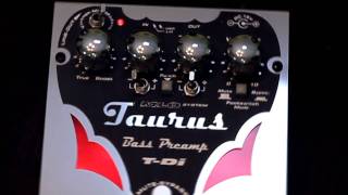 Video thumbnail for Taurus TDi Preamp Pedal.mp4 by The Bass Barn