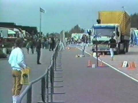 1987 Nieuwsflits mei - Zwaagdijk Oost: 'Truckersbehendigheidswedstrijden'