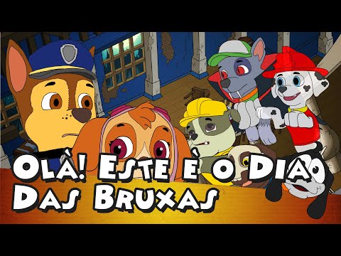 Olá! Este é o Dia Das Bruxas | Patrulha do Filhote de cachorro | canções infantis | Português