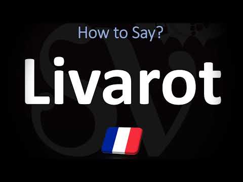 How to Pronounce Livarot? (French Cheese)
