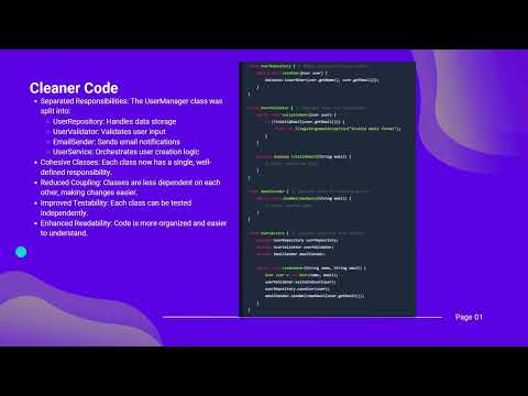 Software Design Solid Principles Explained Single Responsibility Principle Java Examples